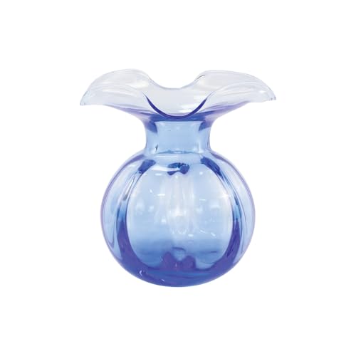 Hibiscus Glass Cobalt Bud Vase (Bud / Cobalt)