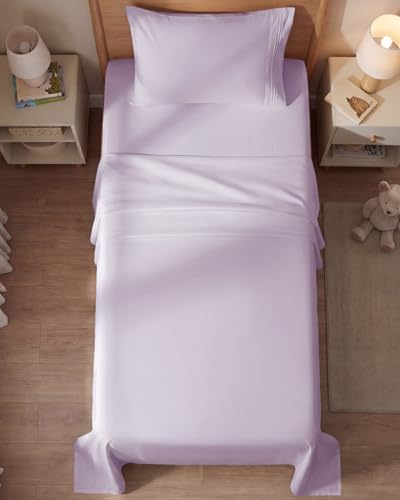 Twin Size 3 Piece Sheet Set (33 - Light Lavender / Twin)