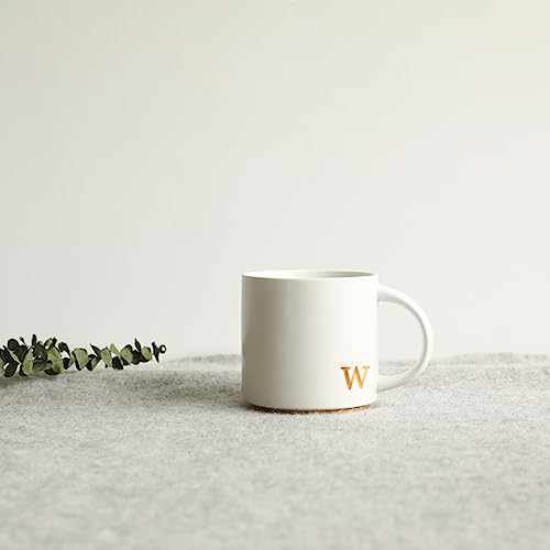 Ceramic Coffee Mug (gold-w)