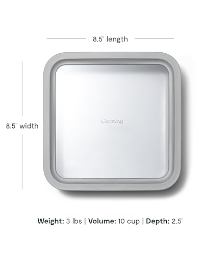 6 Piece Glass Food Storage Container Set (Gray / 10 Cup Food Storage (6x))