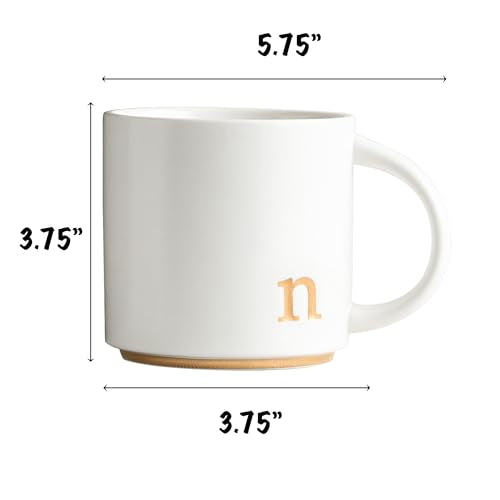 Ceramic Coffee Mug (gold-n)