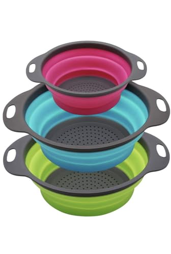 Set of 3 Niklye Ultimate Kitchen Strainers (3 Count)