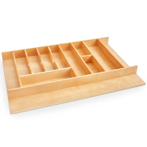 Trim-to-Custom-Fit Utensil Drawer Organizer, 33.11"x21.97" (Standard)