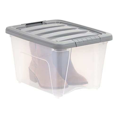 Plastic Storage Containers with Secure Latching Lids
