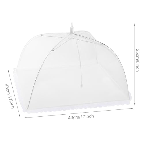 6 Pack 17" Mesh Food Covers (6 Pack 17"x17")