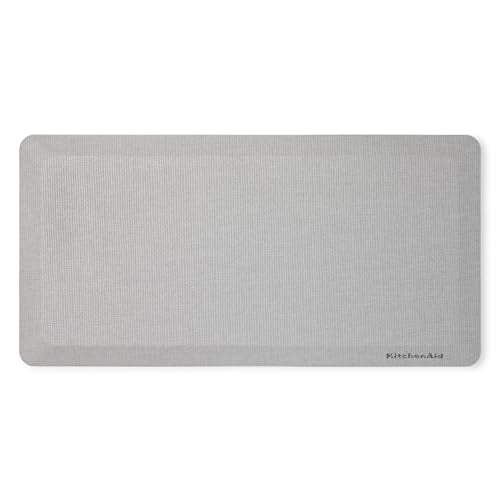 Gourmet Series Kitchen Comfort Gel Mat (Matte Grey / 39.8"L x 20"W x 0.8"Th)