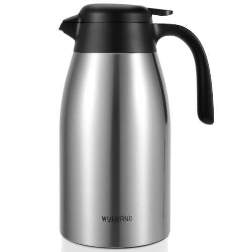 Insulated Coffee Carafe (Silver / 68 Ounces)