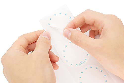 Dissolvable Food Labels for Canning (Teal Round)