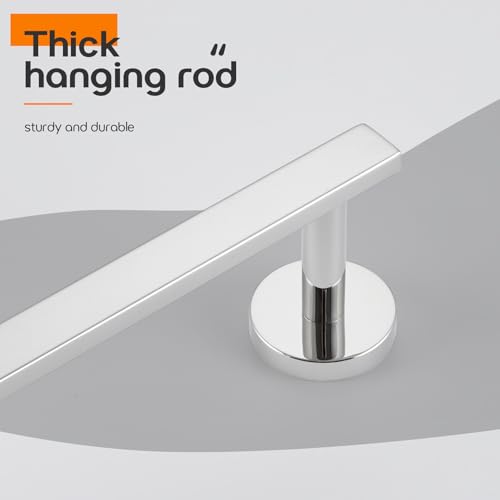 36 Inch Bathroom Towel Bar Bath Towel Rack Kitchen Towel Holder Long Towel Rails Wall Mounted SUS304 Stainless Steel Polished Chrome AN4001CH (Polished Chrome / 36-Inch)