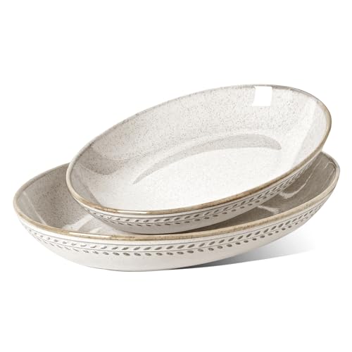 Ceramic Serving Bowls Set of 2 (Birch / S+M)
