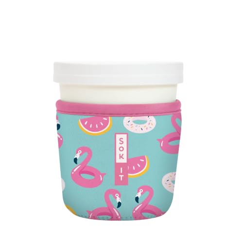 IceCreamSok Insulated Neoprene Cover (Poolside Perfection / Fits Tapered Pints)