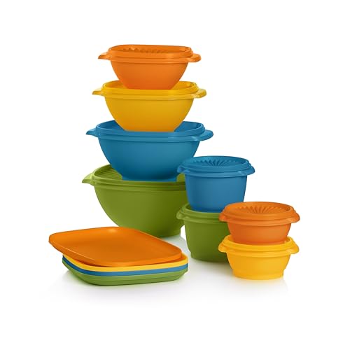 Heritage 20 Piece Retro Set (20 Piece Retro Bowls & Plates Set)