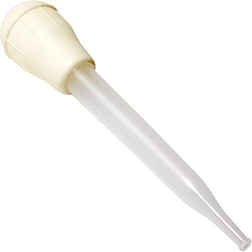 BPA Free Pro Grade Turkey Baster 1 Pack. Extra Large 11 Inch Bulb Basters with Measuring Lines Perfect for Cooking Juicy