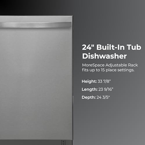24" Built In Dishwasher (Fingerprint Resistant Stainless Steel)
