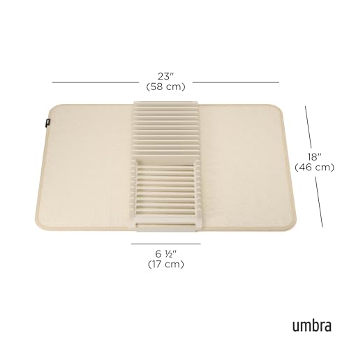 Udry Dish Drying Rack with Mat