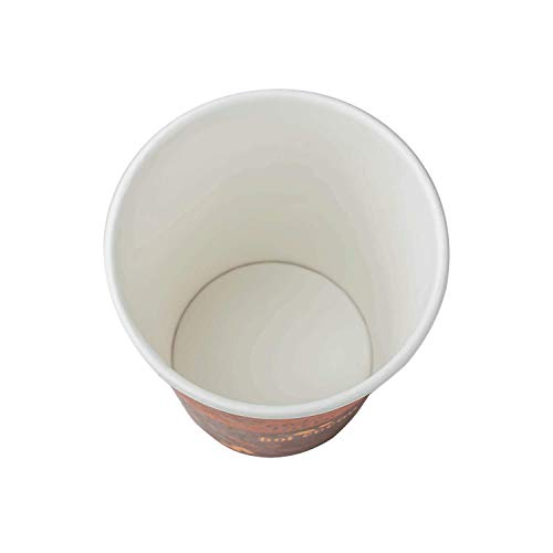 12 oz Paper Hot Coffee Cups [1000 ct] Disposable (12 OZ / Café Theme)