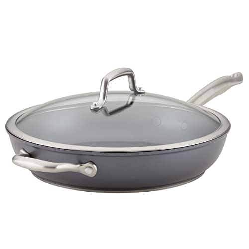 Accolade Forged Hard Anodized Nonstick Deep Frying Pan (Skillet (12"))