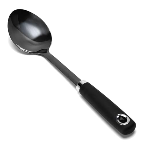 Stainless Steel Cooking Spoon (Z-Black Spoon)