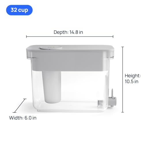 ZeroWater 32 Cup Water Filter Dispenser Removes PFAS