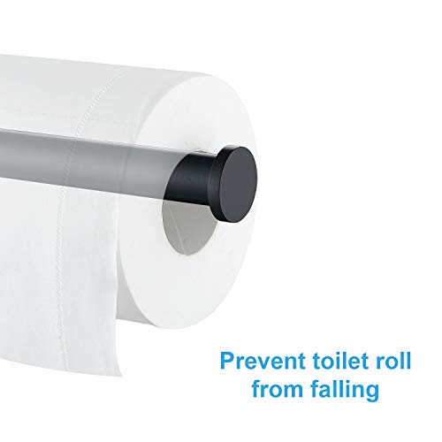 Matte Black Toilet Paper Holder SUS304 Stainless Steel