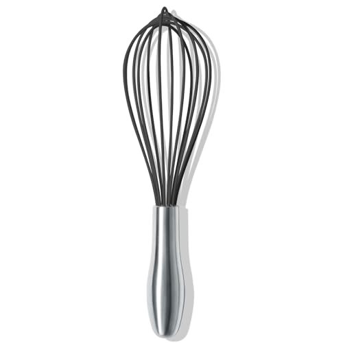 10 Inch Black Silicone Whisk (10 inch black)