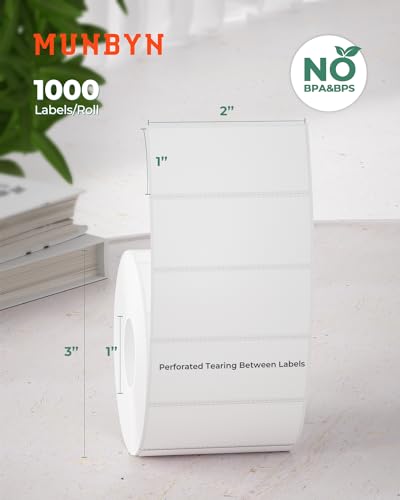 2x1 Thermal Labels (6000 Count)