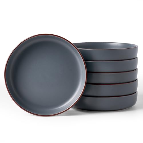 Mercury Pasta Bowls Set of 6 (Charcoal / 6 pcs)