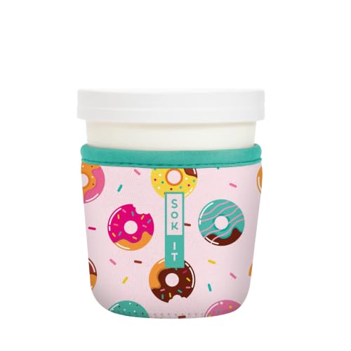 IceCreamSok Insulated Neoprene Cover (Donut Delight / Fits Tapered Pints)