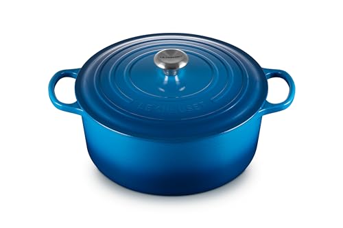 Enameled Cast Iron Round Dutch Oven (Marseille / 9 Qt)