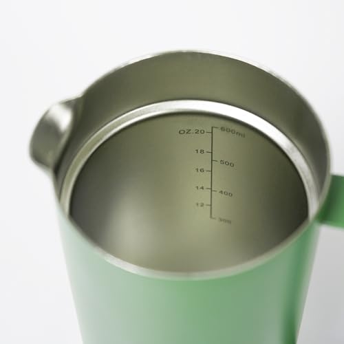 Green 600ml French Press Coffee Maker (20 oz / Green)
