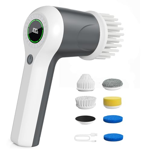 Electric Spin Scrubber (Gray)