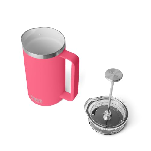Rambler 34 oz. French Press Coffee Maker (34 Ounce / Tropical Pink)