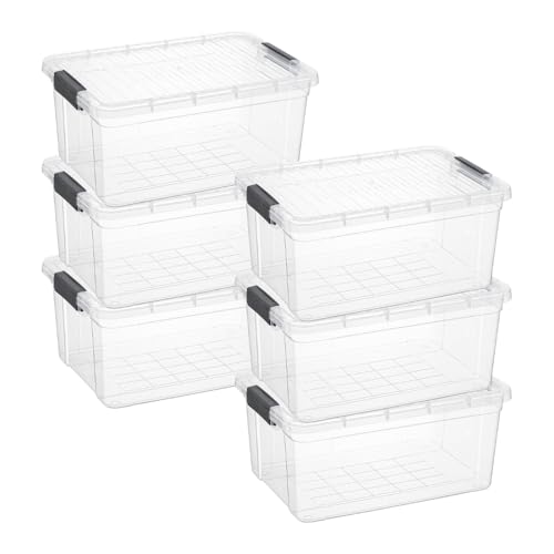 Storage Bins with Lids (36 Quarts)