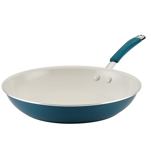 Cucina Ceramic Nonstick Frying Pan (Skillet (12.5") / Marine Blue)