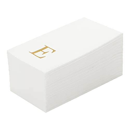 Luxenap 15.8 X 7.9 Inch Linen (Gold / 50 Count / E)