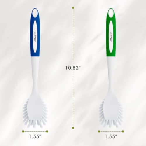 Dish Brush with Handle (2 Count)