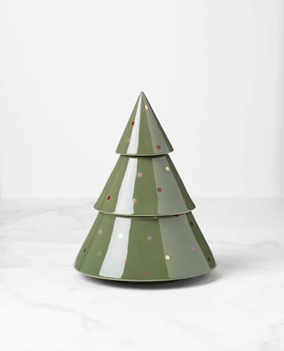 Figural Evergreen Christmas Cookie Jar (Treat Jar)