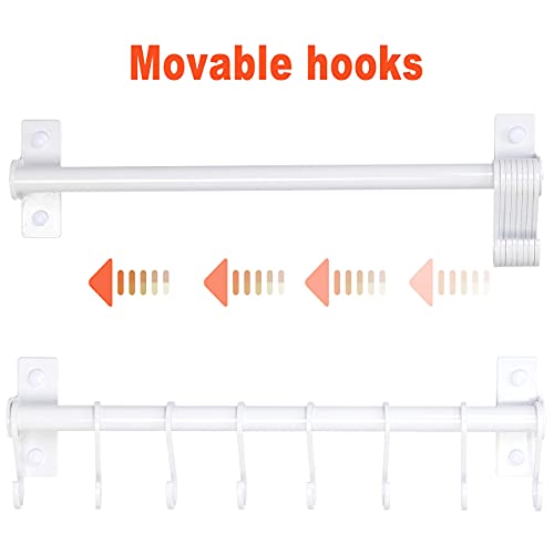 Kitchen Utensil Holder Hanger (White)