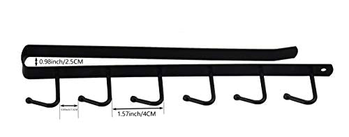 Cabinet Mug Holder Mug Cups Cabinet Mug Hooks Kitchen Storage Hanging Hooks (2 Count)