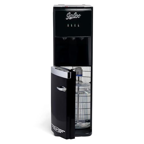 Retro Bottom Loading Water Dispenser (Black / Bottom Load Retro)