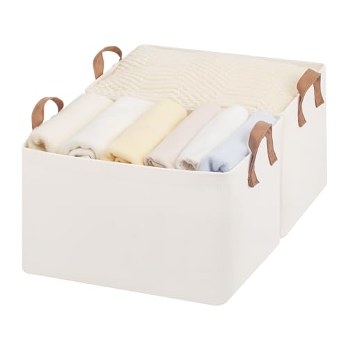 Storage Basket for Shelves (Natural Color / 16 ½" L x 12" W x 10 ¼" H)