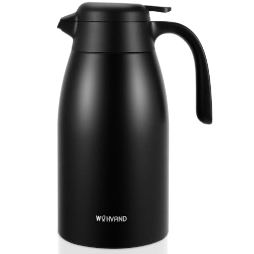 Insulated Coffee Carafe (Black / 68 Ounces)