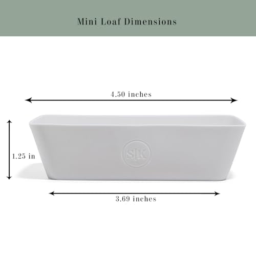 Silicone Individual Mini Loaf Pans (Bento)