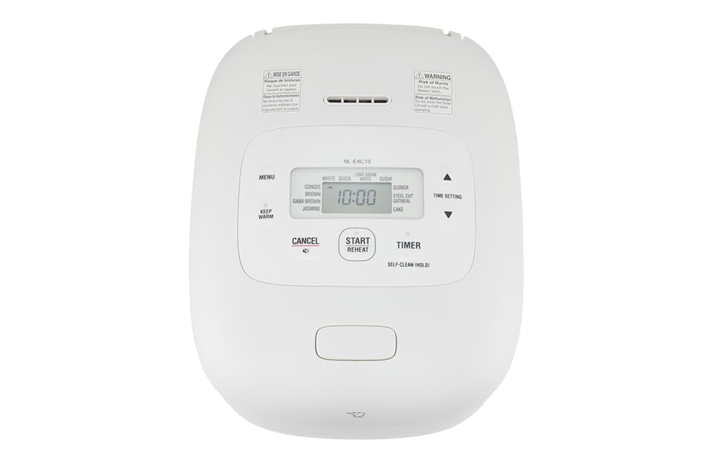 NL EAC10WA Micom Rice Cooker & Warmer 5.5 Cups (White / 5.5 cups)
