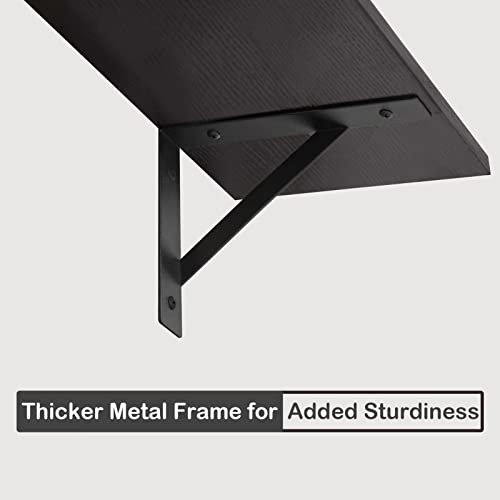 Long Wall Shelves (Espresso / 31.5 Inch)