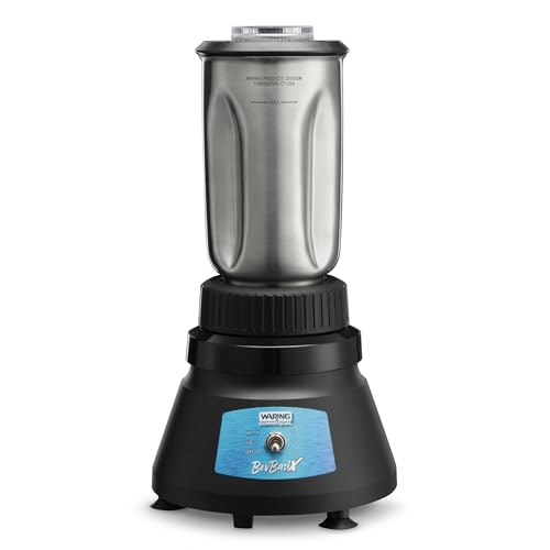 BevBasix Bar Blender with 32 oz Stainless Steel Jar (Stainless Steel Model)