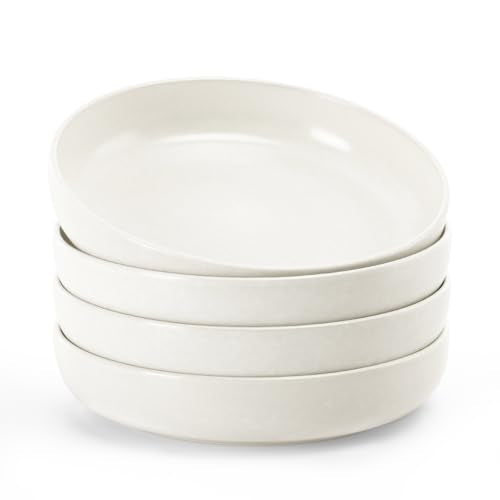 Milkyway 33 oz Pasta Bowls Set of 4 (Matte White / Set of 4)