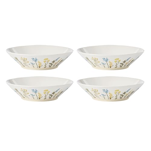 898387 Wildflowers Dinner Bowls (Dinner Bowl 4 Pc)