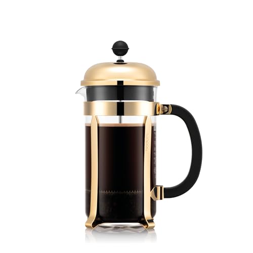 34oz Chambord French Press Coffee Maker (Gold / 34 oz)
