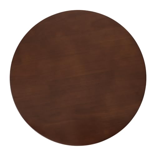 23.6" Wooden Lazy Susan for Table Top (Deep Walnut / 60CM)